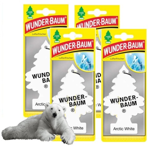 WUNDER BAUM ZAPACH CHOINKA ZAPACHOWA ARCTIC WHITE