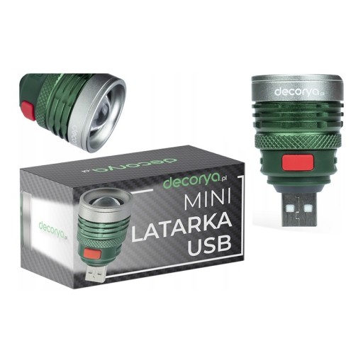 Oświetlenie do Portu USB Latarka Mini Światło Camp