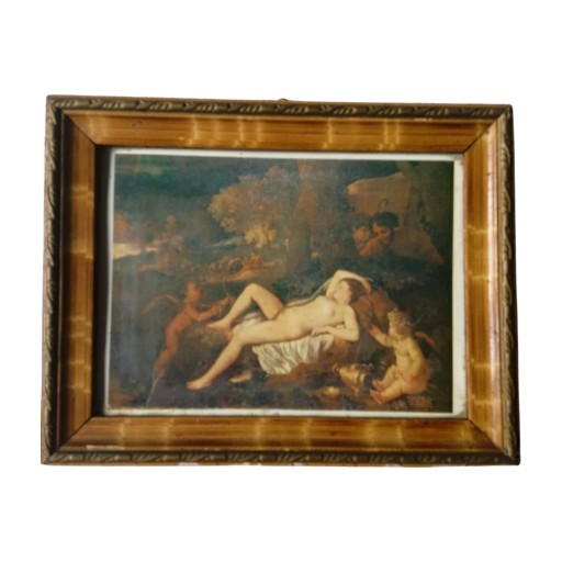 Obraz- reprodukcja, N.Poussin Odpoczywająca Wenus.