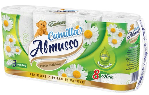 ALMUSSO CAMILLA PAPIER TOALETOWY 3 WARSTWOWY A'8