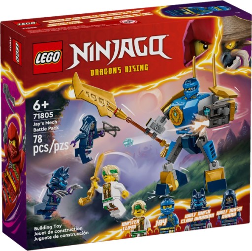 71805 LEGO Ninjago Zestaw bitewny z mechem Jaya