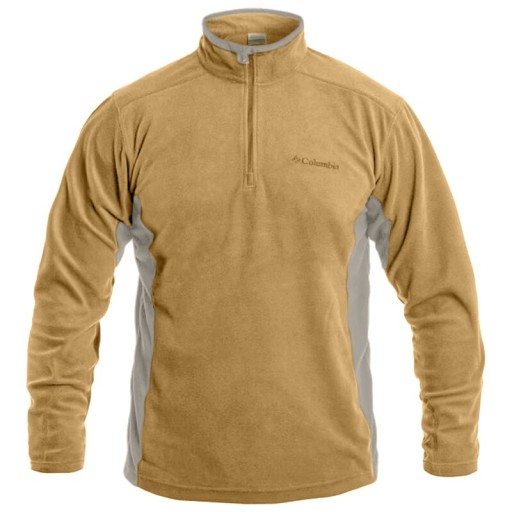 Polar Bluza polarowa Columbia Klamath Range II Light Camel/Flint Grey XXL