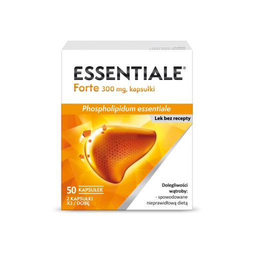 Essentiale Forte, 300mg, 50 kapsułek