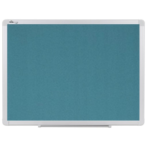 Tablica Tekstylna Filcowa 60x40 cm w Ramie Aluminiowej - Morska, Seledynowa