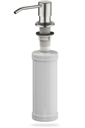 Quadron Dozownik Keira do płynu mydła do zlewozmywaka zlewu 320ml Stalowy
