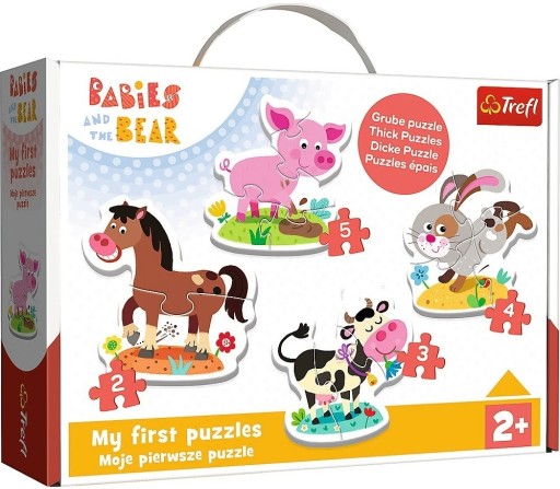 PUZZLE BABY CLASSIC ZWIERZĄTKA NA FARMIE 36127
