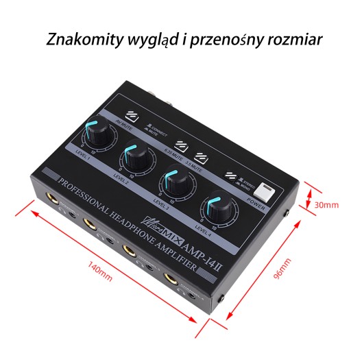 Wzmacniacz słuchawkowy przenośny inna (COKYISS) Wzmacniacz słuchawkowy