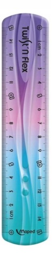 Linijka TWISTN FLEX DECOR niełamliwa 15 cm torebka 279115 MAPED