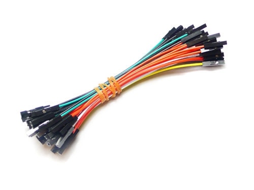 10x ZWORKI PRZEWODY GNIAZDO PŁYTKA STYKOWA ARDUINO