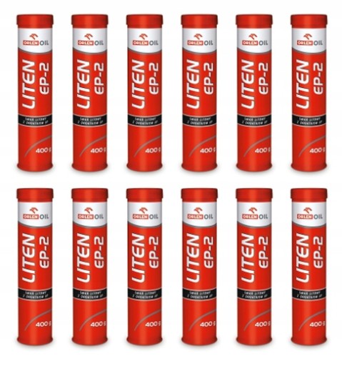 SMAR ORLEN LITEN EP-2 400G NABOJE TUBY 12 SZTUK