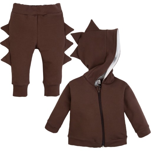 KOMPLET DRESOWY dres niemowlęcy BLUZA SPODNIE 74