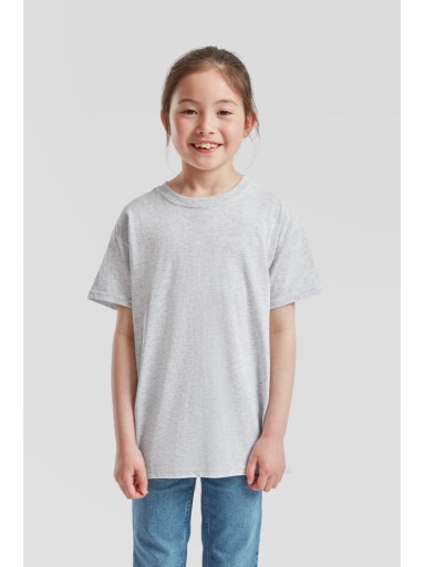 DZIECIĘCA KOSZULKA T-SHIRT FRUIT - WF szary 140 d12