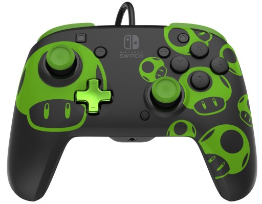PDP SWITCH Pad przewodowy 1Up Glow In The Dark
