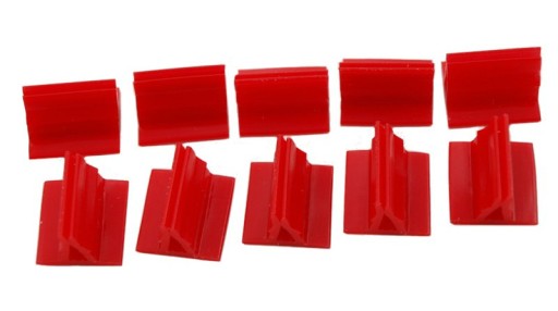 Podstawki pod karty Card Stand x 10 czerwone