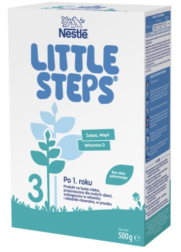 Mleko modyfikowane NESTLE Little Steps 3 500g 12m+