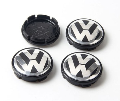 DEKLE DEKIELKI VOLKSWAGEN VW 70 MM komplet 4 szt WYSOKA JAKOŚĆ