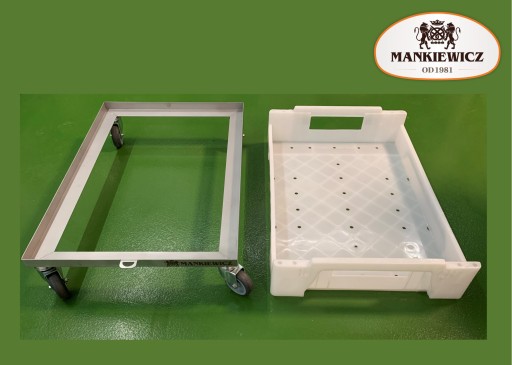 Wózek transportowy pod kosze cukiernicze 66,3x44,5