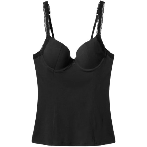 Atlantic gorset push up z topem bawełna 75B M
