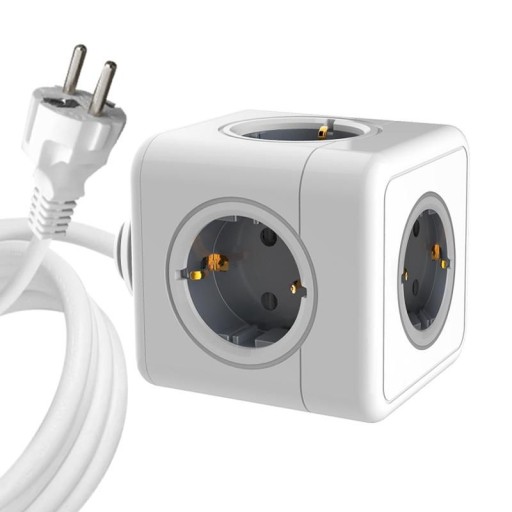 MicroConnect PowerCube, 5 gniazd Schuko,