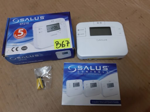 SALUS EP210 ELEKTRONICZNY PROGRAMATOR CZASOWY