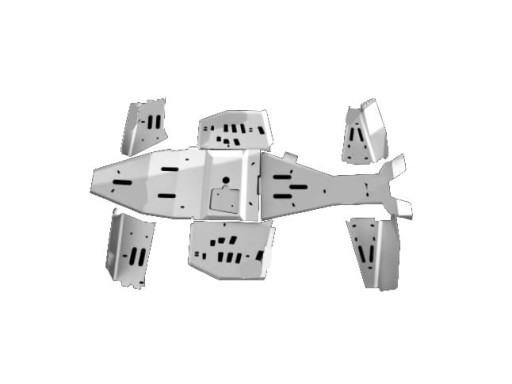 OSŁONY SPODU ALU POLARIS XP 850 1000 2017-2019