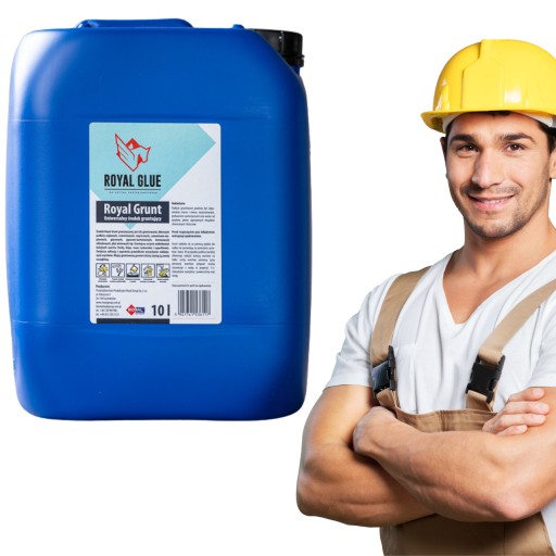 ROYAL GRUNT Preparat gruntujący Grunt UNIWERSALNY do gruntowania ścian 10l