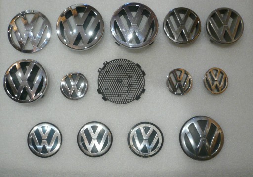 Emblemat znaczek napis logo VW Volkswagen