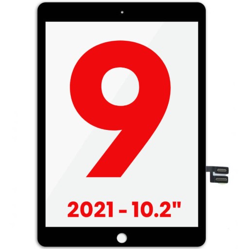 Digitizer ekran dotyk szyba LCD Apple iPad 9 10.2 A2602 A2604 A2603 A2605