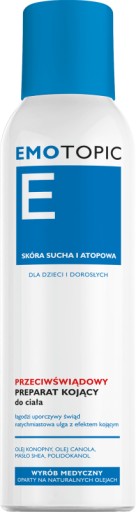 PHARMACERIS E EMOTOPIC Przeciwświądowy preparat kojący do ciała, 150 ml
