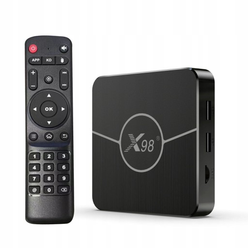 X98 PLUS STB S905W2 Android 11.0 Dwuzakresowe WiFi z Bluetooth TV BOX