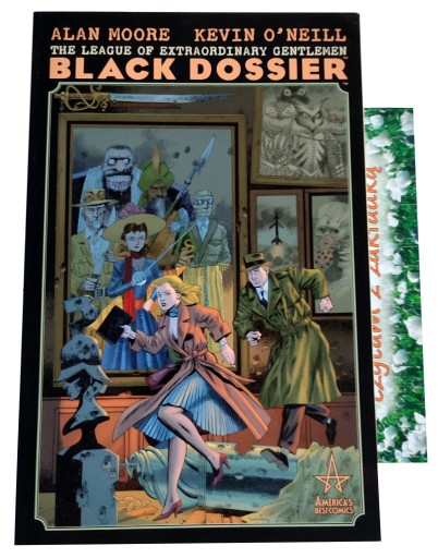 BLACK DOSSIER THE LEAGUE OF EXTRAORDINARY GENTLEMEN Alan Moore O'Neill OPIS