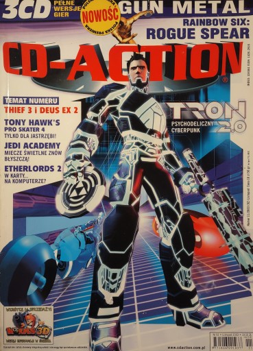 CD-Action 11/2003 brak płyt