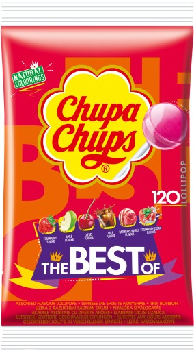 CHUPA CHUPS Lizak Owocowy worek 120 szt
