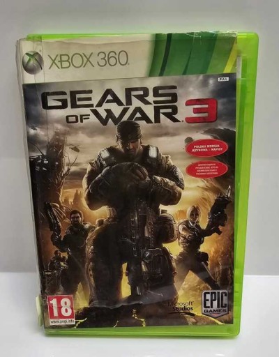 gra na xbox 360 GEARS OF WAR 3