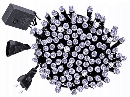 LAMPKI CHOINKOWE ŚWIATEŁKA ŚWIĄTECZNE WEWNĘTRZNE ZEWNĘTRZNE 200 LED
