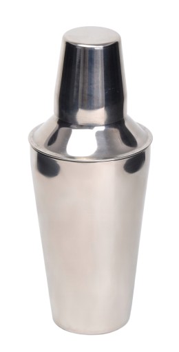 Shaker szejker barmański do drinków srebrny 500ml
