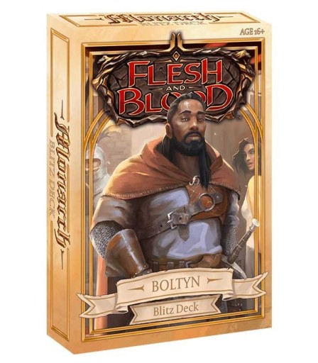 Hero Deck Flesh and Blood Monarch Boltyn Light War