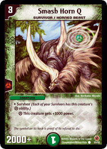 *DM-05 DUEL MASTERS - SMASH HORN Q - !!!