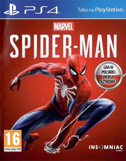 Marvel Spider Man PS4 POLSKA WERSJA