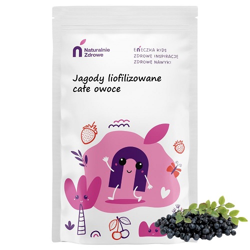 Jagody Liofilizowane Całe Owoce Eneczka Kids 20 g