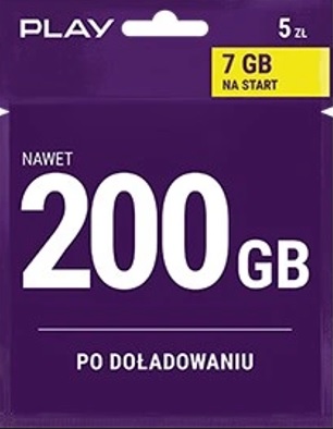 STARTER PLAY INTERNET - Pakiet 8 sztuk