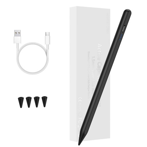 RYSIK POJEMNOŚCIOWY STYLUS PENCIL DŁUGOPIS DO IPAD Z SSANIEM MAGNETYCZNYM