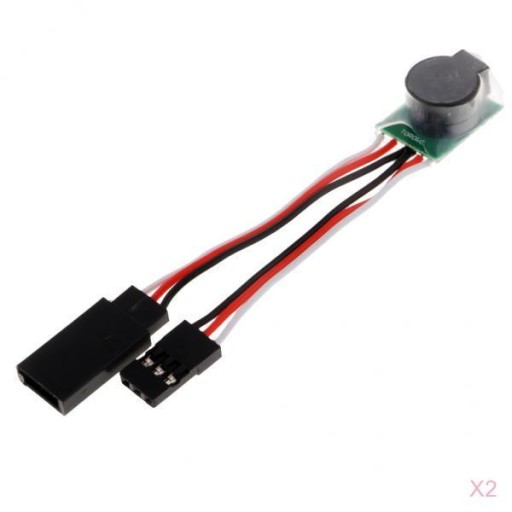 2pc Lost RC Model Alarm Tracer Beeper for Rc Helicopter DIY Accessory