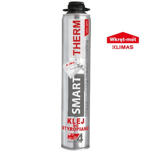 PIANOKLEJ KLEJ DO STYROPIANU EPS XPS smart 750ml KLIMAS