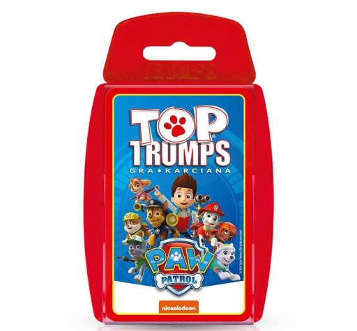 Karty Top Trumps - Psi Patrol - Gra Karciana