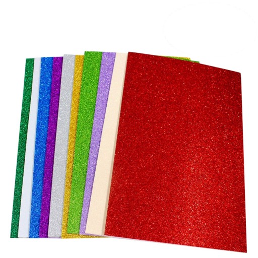 KLEJNY KLEJ PAPIEROWY Z PIANKĄ BROKATOWĄ BŁYS