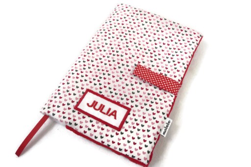 ETUI OKŁADKA NA KSIĄŻECZKĘ ZDROWIA DZIECKA MINKY HAFT