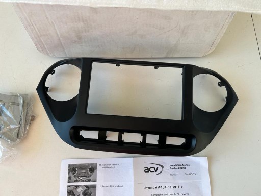 HYUNDAI I10 13- RAMKA RADIOWA 2DIN