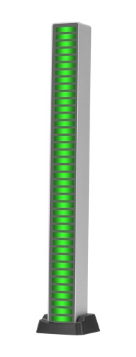 Equalizer RGB Redleaf 40LED - srebrny