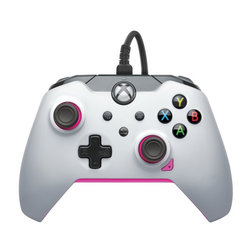 Pad przewodowy Xbox Series One PC White Fuse PDP Licencja Microsoft